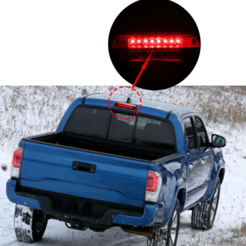 Автомобильный светодиодный 3Rd стоп светильник с красными стеклами для Toyota Tacoma 1995