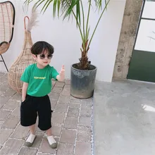 Коллекция года, новые летние товары, популярный поклонник бренда, Детская рабочая одежда, 5 штанов Детский комбинезон для мужчин и женщин модный стиль