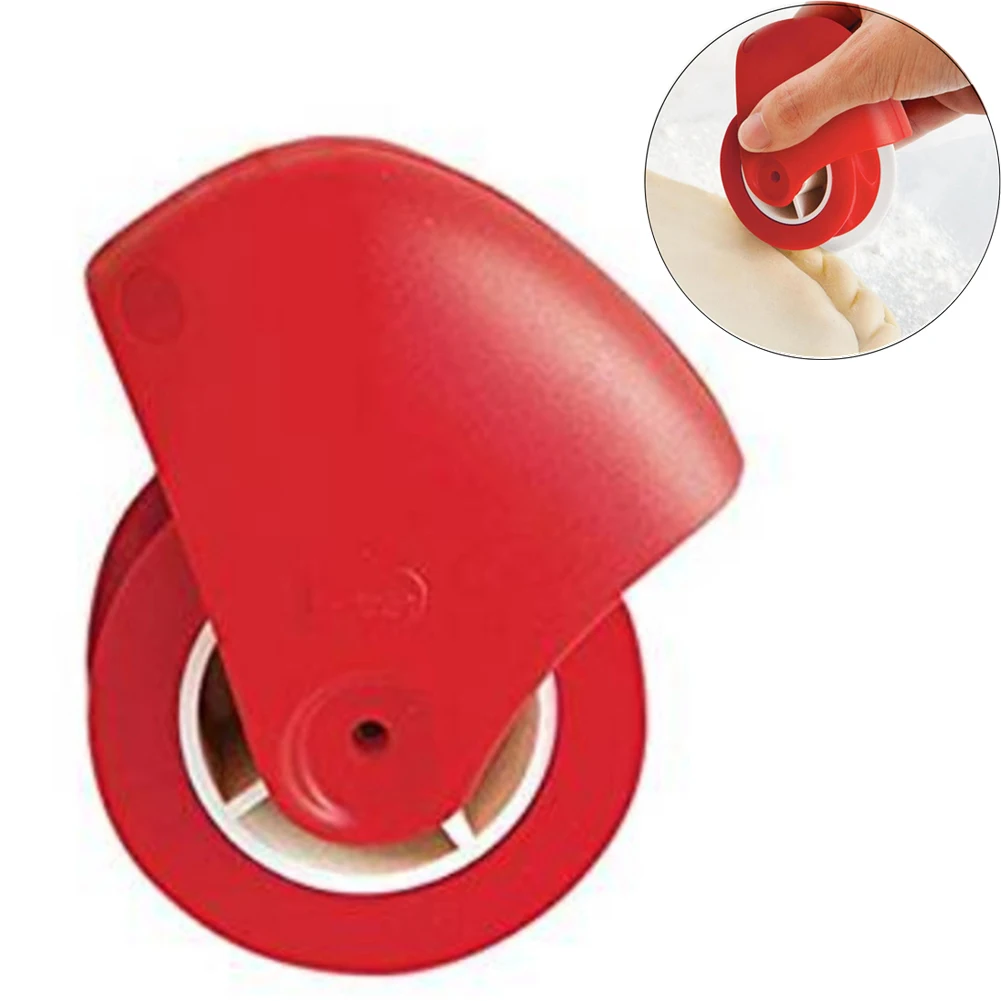 Plastic Cooking DIY Noodle Cutting Kitchen Roller Dough Cutter Docker Durable Practical Spaghetti Maker Lattice Bakeware