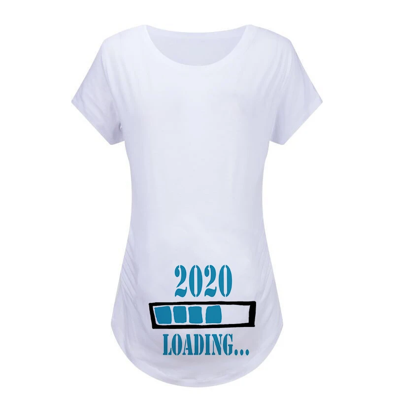 Детские футболки для беременных; повседневная одежда для беременных; Забавный принт с буквами; Одежда для беременных женщин; футболки