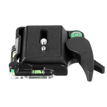 

Kingjoy BB-20 Quick Release Plate Camera Tripod Monopod Ball Head Aluminium Camera Quick Release Clamp Adapter