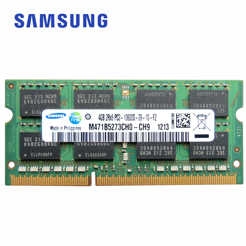 Память SAMSUNG для ноутбука ОЗУ 8 ГБ 4 2 1 DDR2 DDR3 667 МГц 800 1333 Гц 1600 5300S 6400 8500 10600 PC2 PC3 PC3L |