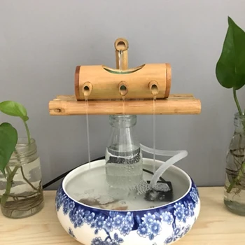 

Fish Tank Circulation Pump Water Fountain Mini Desktop Decor for Yard Indoor Aquarium Home Office Table Decoration Supplies