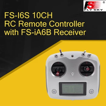 

Flysky FS-i6S 2.4GHz 10CH AFHDS 2A RC Remote Controller with FS-iA6B Receiver FS I6S RC Drone Airplane Helicopter Transmitter