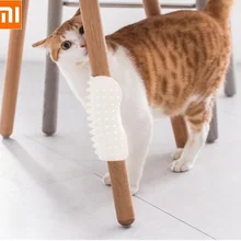 Xiaomi Pet cat dog U mark зуд Мягкая силиконовая кисть Комфорт Массажная угловая Массажная щетка для удаления волос Расческа царапины