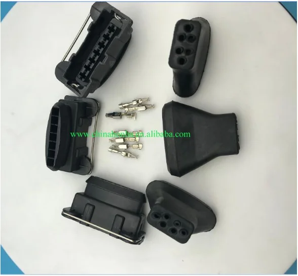 10Pcs 7 Spille 7Way Femmina Connettore Spina Con Stivali Di Gomma Per Tyco/Amp Junior Power Timer(Jpt) Modulo Di Accensione