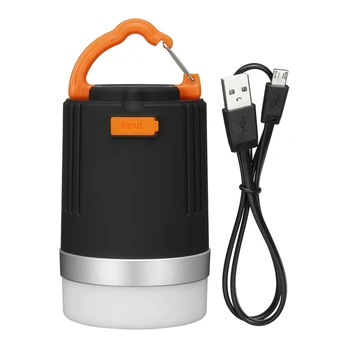 

4modes 4W Portable Camping Lantern Multifunction USB Rechargeable LED Light 10400mAh Power Bank Waterproof Torch Emergency Lamp