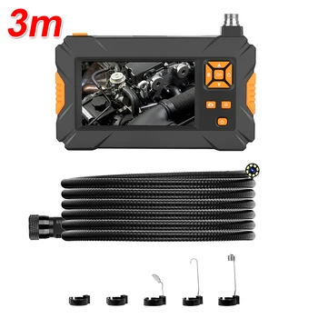 

Endoscope Snake Borescope With 8-LED 4.3 Inch HD Display Camera Accessories Set