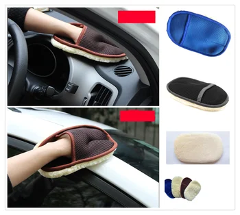 

Car interior cleaning gloves motorcycle care waxing rag Accessories for Toyota Corolla Aygo Avalon Auris Yaris Tundra Tacoma