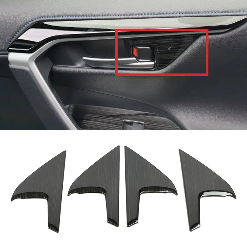 Внутренняя дверная ручка Накладка Наклейка для Toyota RAV4