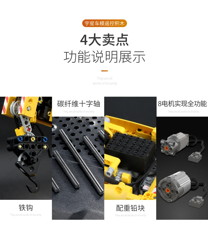 Форма King 13107 Technic серия Мотор мощность передвижной подъемный кран Mk II модель автомобиля строительные наборы блоки кирпичи рождественские подарки игрушки