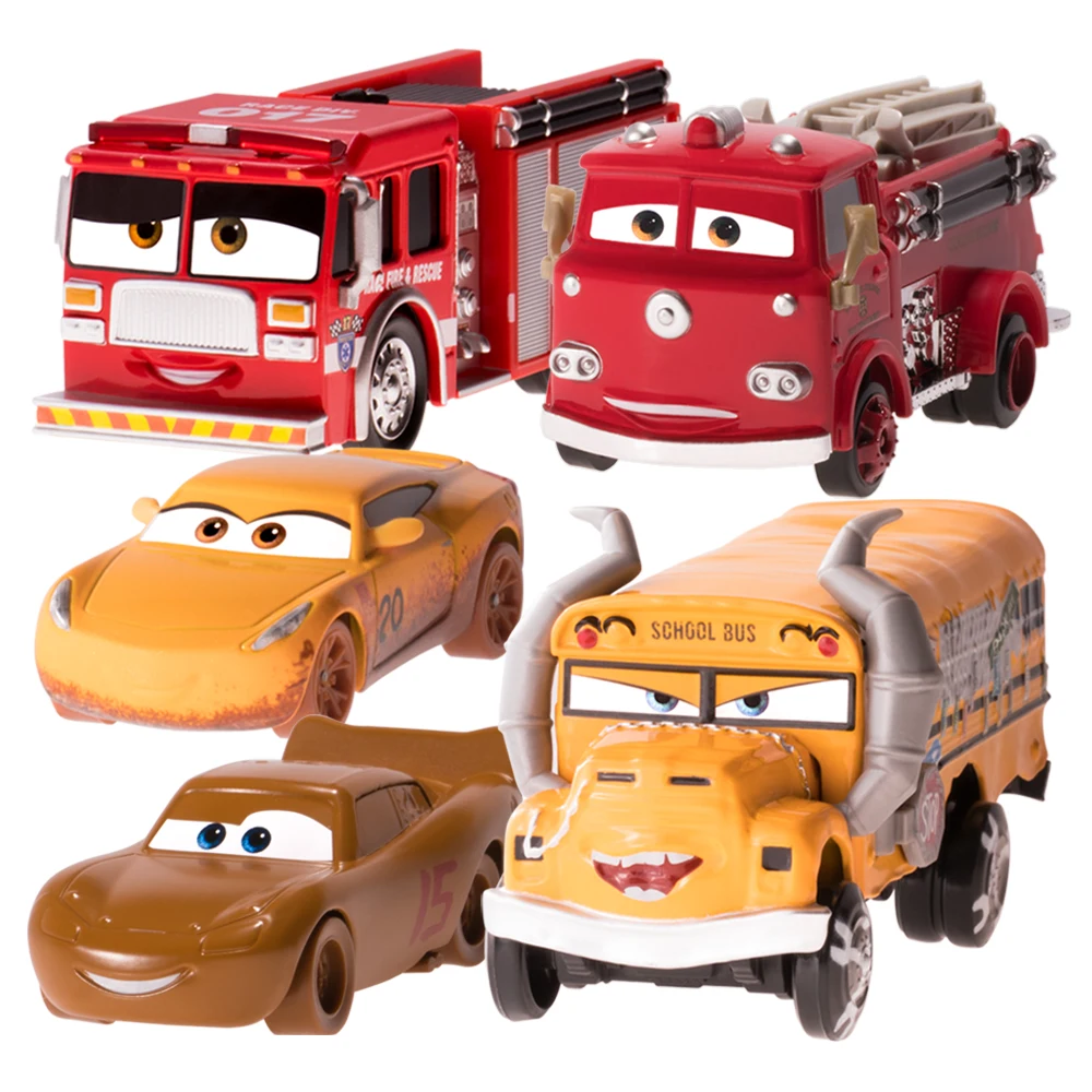 Disney-camión bomberos Pixar Cars 2 3, camión de Fritter F1:55, Micro Racers fundidos presión, modelo de vehículo de juguete, regalo para chico _ - AliExpress Mobile