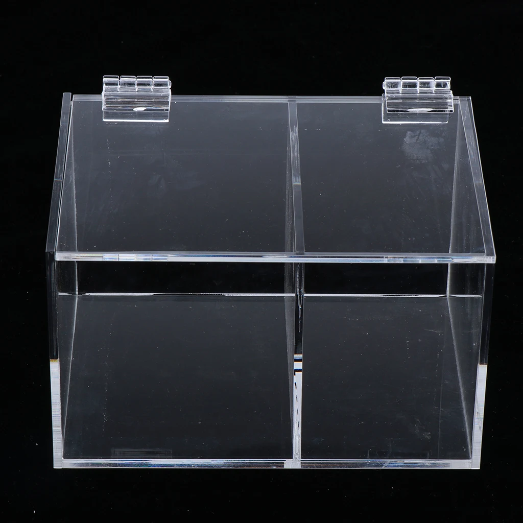 Display Acrylic Holder with Deck Shelf, for Action Figures Diecast Model Toy Cars, 4.33x3.54x5.91inch