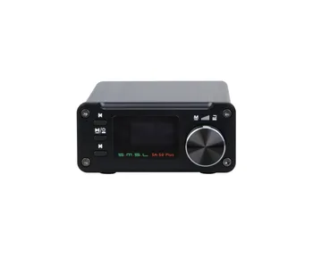 

SMSL SA-50 Portable Power Amplifier SA50 MINI HiFi 50W AUX Optical USB Mini 50W*2 Power Digital Amplifier