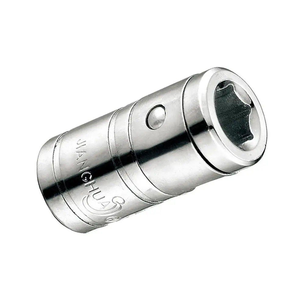 Socket Adapter 1/4" Ratchet 6.3mm Square Drive To 1/4" Hex Shank