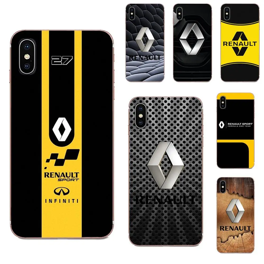 ТПУ дизайн Renault S.ads логотип для Apple iPhone 4 4S 5 5C 5S SE SE2 6 6S 7 8 11 Plus Pro X XS Max XR | Мобильные