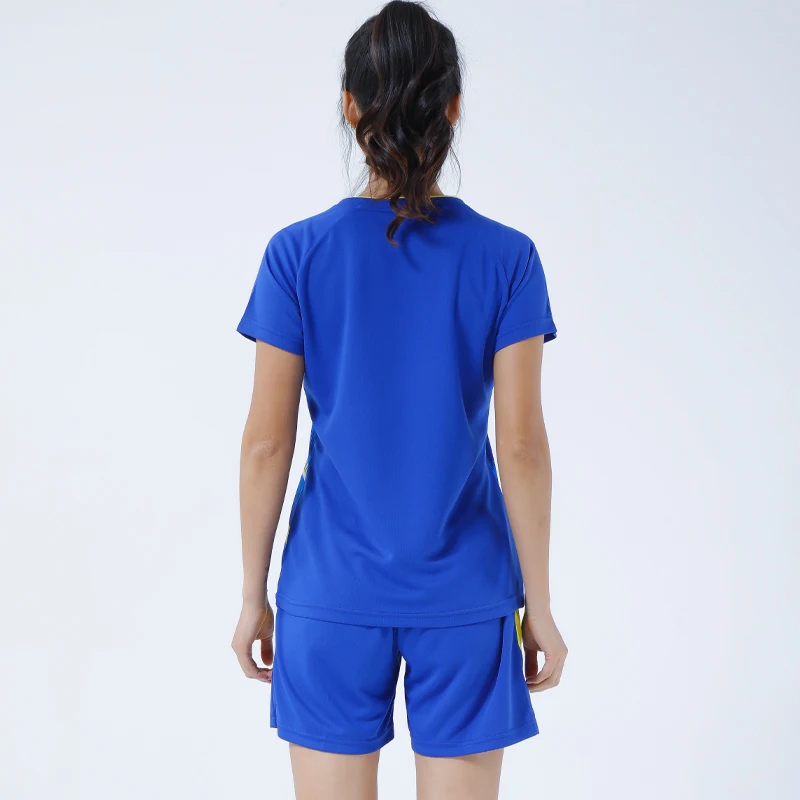 Badminton Women Short Sleeve Sets Breathable Shirts Tennis Quick Dry Running Sport Fitness Training T Shirts Shorts Team Suits