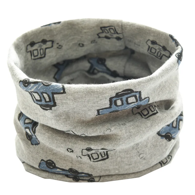 

New 2019 Autumn Winter Girls Cotton Scarf Cartoon Children Scarf Boys Girls O Ring Scarf Kids Fashion Magic Neckerchief