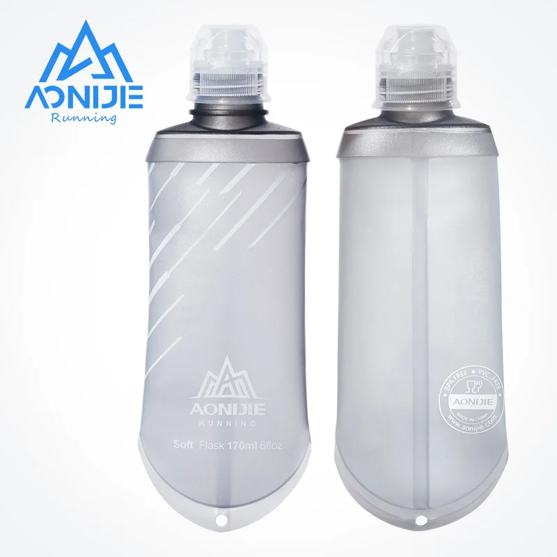 AONIJIE SD23 TPU Collapsible 170ML Sports Nutrition Energy Gel Soft Flask Water Bottle Reservoir Marathon Hydration Pack sports water bottle portable water bottle sports water bag