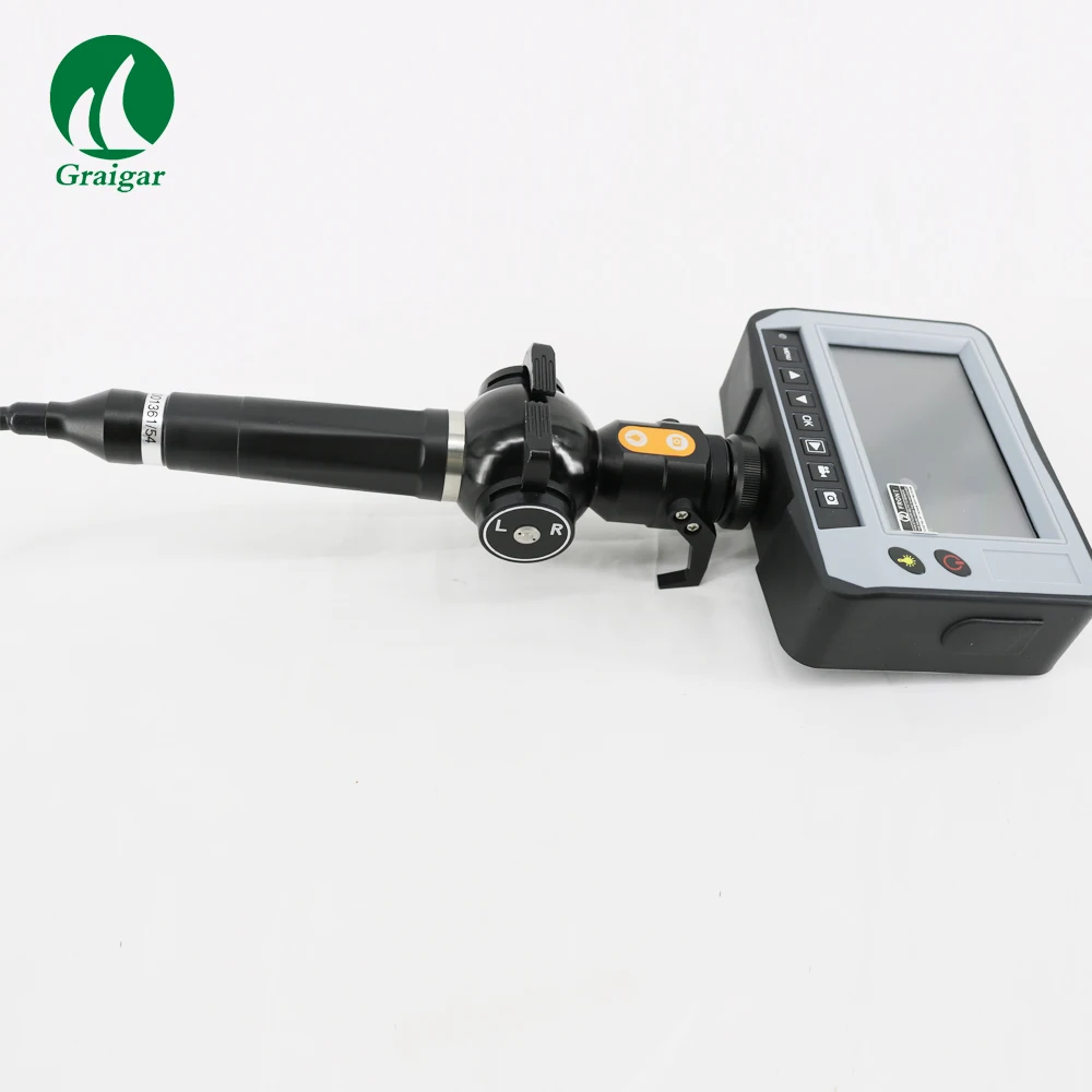 Профессиональный DR4540F портативный водонепроницаемый 4,3 ''lcd промышленный видео бороскоп 4-Way OD 3,9 мм Эндоскоп камеры для осмотра змеи