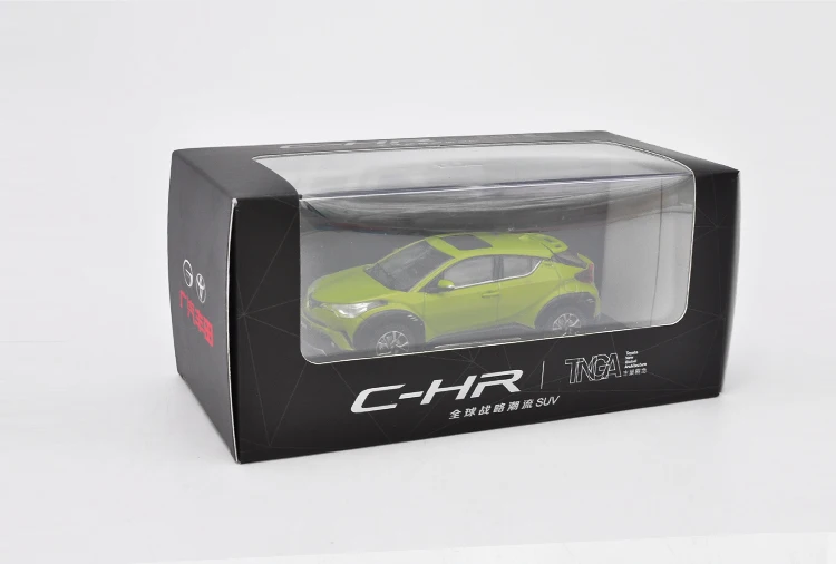 Высококачественная оригинальная модель из сплава 1:43 Toyota C-HR, имитация коллекции подарков, литая металлическая модель автомобиля