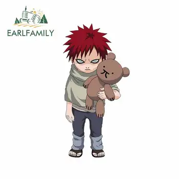 

EARLFAMILY 13cm x 6.6cm for Child Naruto Gaara Car Stickers Vehicle Bumper Window Scratch-proof Vinyl Car Wrap Trunk Decal