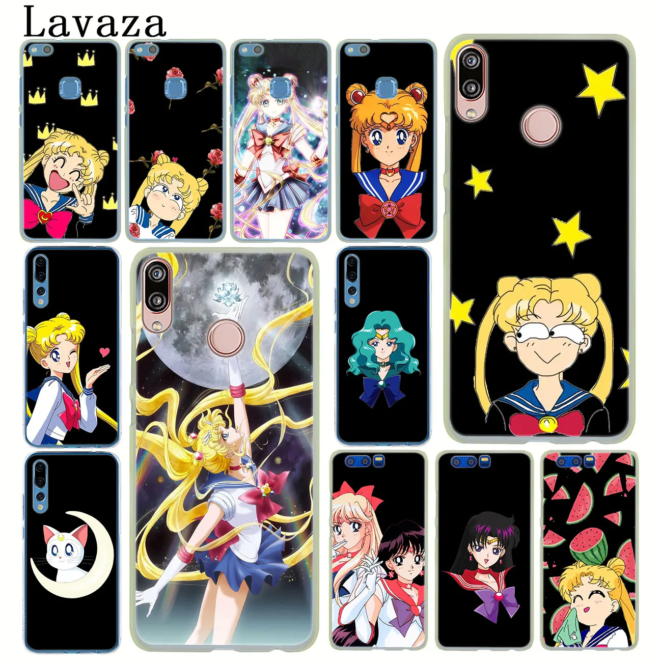 Чехол для телефона Lavaza Pretty Soldier Sailor Moon Senshi Huawei P30 P20 P10 P9 Plus P8 Lite Mini 2017 2016 P smart Z 2019 |