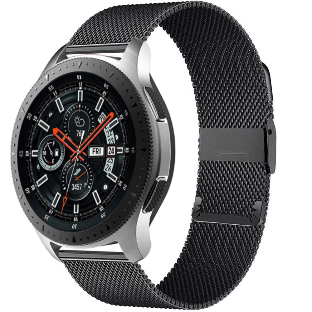

22mm watch strap For Samsung Galaxy watch 3 45mm 41mm/Active 2 46mm/42mm Gear S3 Frontier 20mm bracelet Huawei GT/2/2e band