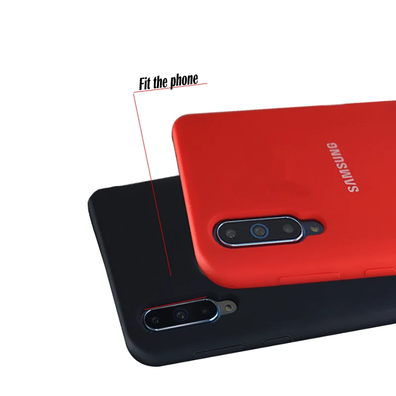 Samsung A50 чехол официальный Мягкий силиконовый чехол для samsung Galaxy A3 A7 A6 A7 A8 A9 плюс A90 5G чехол