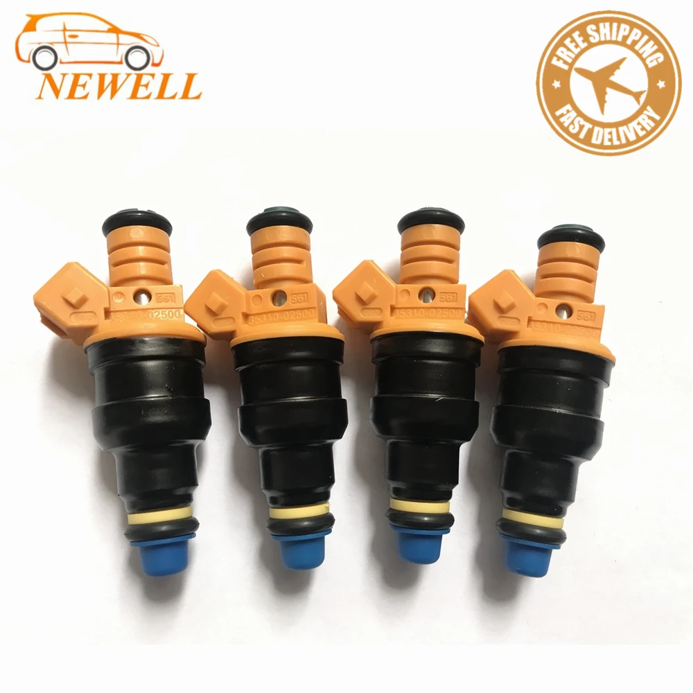 Топливный инжектор для Hyundai Atos MX 4 шт. 35310 02500 9250930023 2011 ~ 2003 1.0i 2001 2003|Топливный