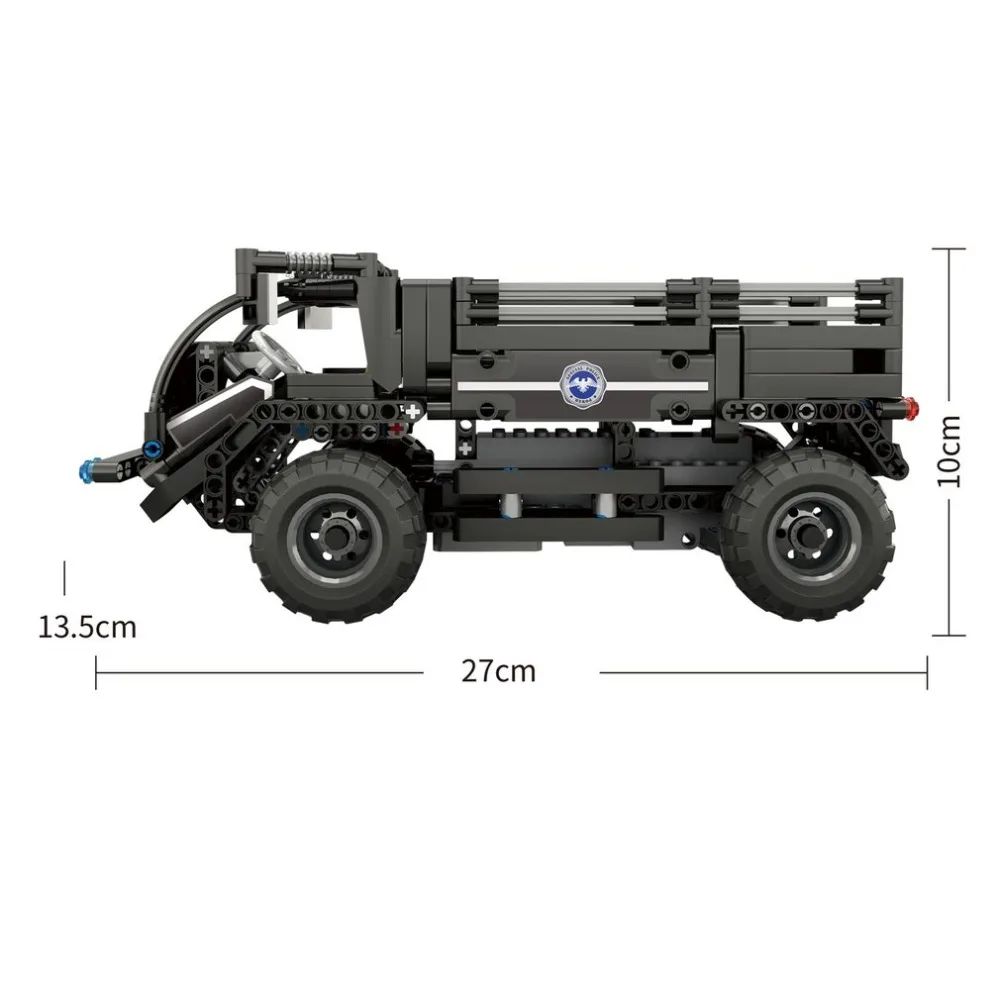 392 шт. M1 4CH пульт дистанционного управления DIY RC строительные блоки Rover Robot игрушки блоки конструктора с 360 вращением на месте для подарка детям