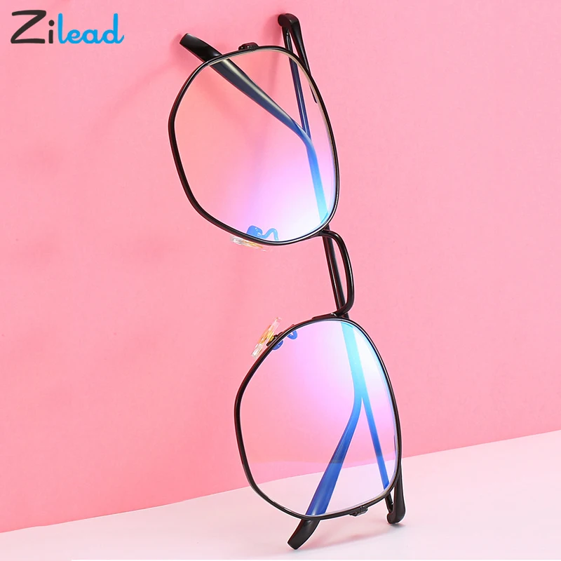 Zilead корейский многоугольник индивидуальные сверхлегкие мужские и женские очки для снятия усталости родителей небьющиеся классические очки для чтения