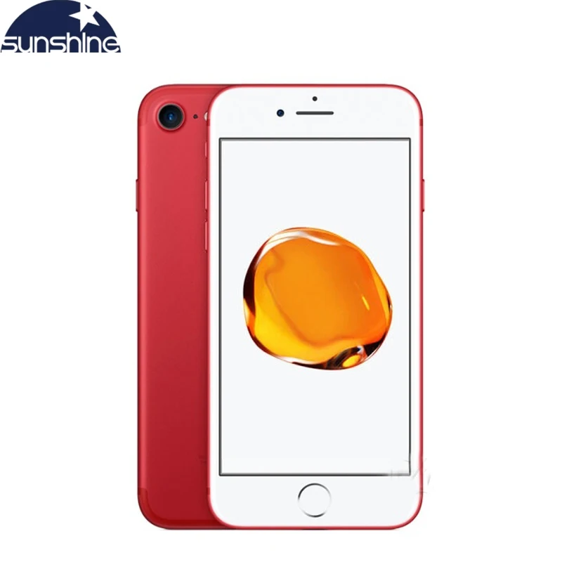 Оригинальный мобильный телефон Apple iPhone 7 сканер отпечатка пальца 4G LTE 2 Гб ОЗУ 256