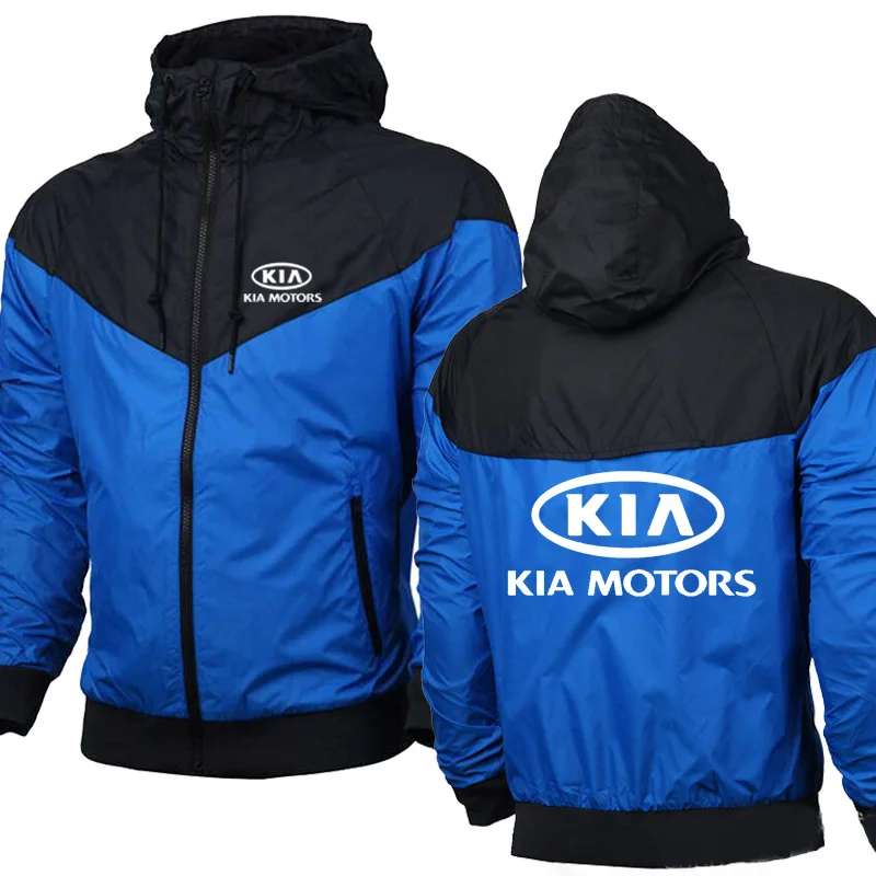 Новые толстовки для мужчин KIA Motors мужская куртка с принтом логотипа автомобиля