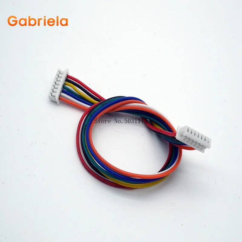 10 шт. мужской разъем PCB 1 25 мм кабель JST 2/3/4/5/6/7/8/9/10/12 Pin двойная головка см/20 см/30 см