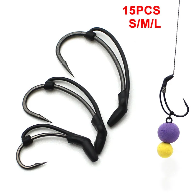 15PCS Carp Fishing Hook Kickers D Rig Kicker Aligners Hooks Sleeves Rigs  Accessories End Terminal Tackle - AliExpress