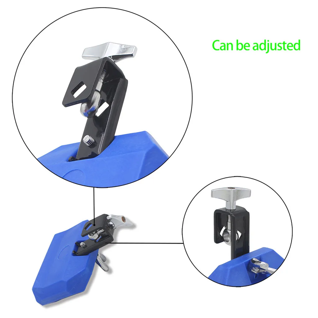 

Blue Cow Bell Percussion Musical Accessory High Pitched Cowbell New