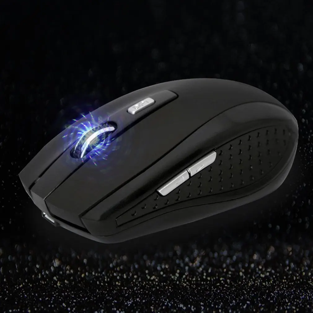 Портативная беспроводная оптическая игровая мини мышь 2 4 ГГц 6D USB с 6 клавишами 2000