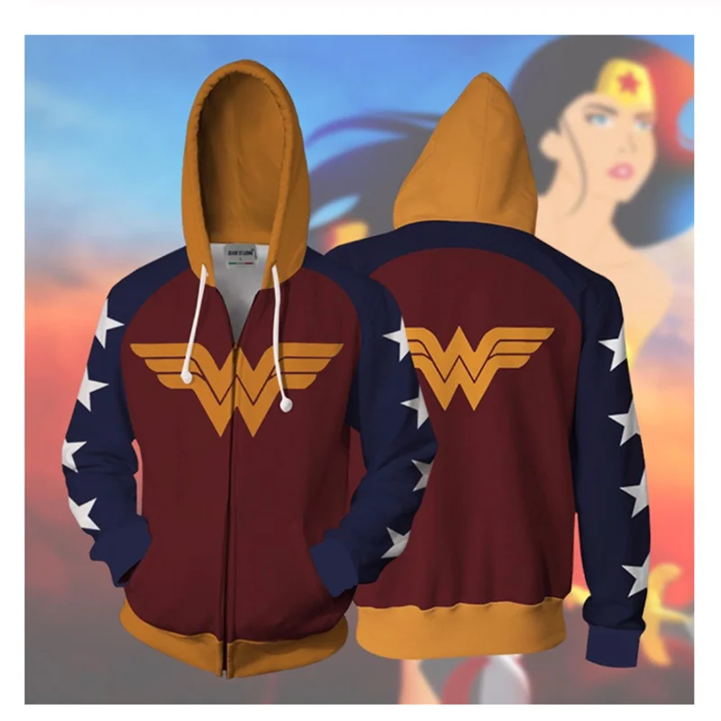 sudadera wonder woman mujer