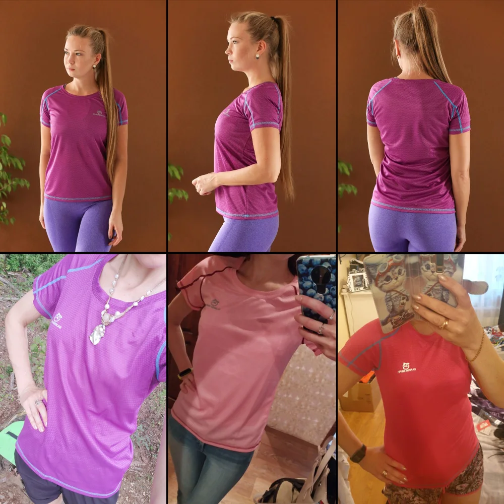 Women's Quick Dry Running T-Shirt - FOR PIMWICK 6