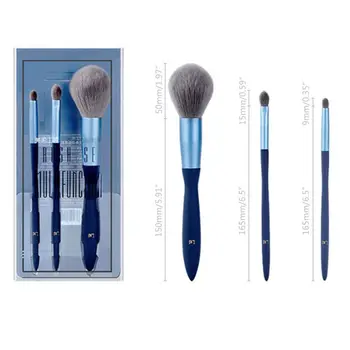 

3pcs Makeup Brushes for Powder Concealer Blusher Eyeshadow Blush Cosmetic Tools