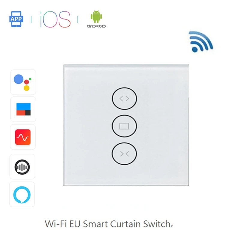 WiFi умный занавес переключатель Smart Life Tuya для электрического моторизованного занавес слепой рольставни работает с Google home