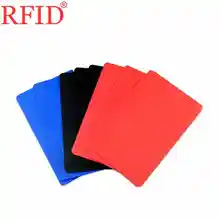ID 125Khz EM4100 TK4100 только для чтения красные, синие, черные карты RFID интеллектуальный жетон тег контроля доступа много цветов на выбор 10 шт