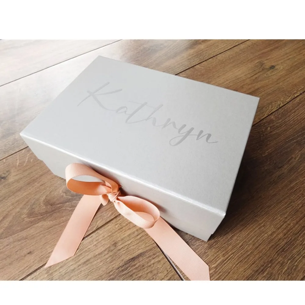 

Индивидуальный подарок, роскошная Подарочная коробка, подарок для нее, Подарочная коробка с именем, помолвка подружки невесты, подарочные коробки для свадебного подарка