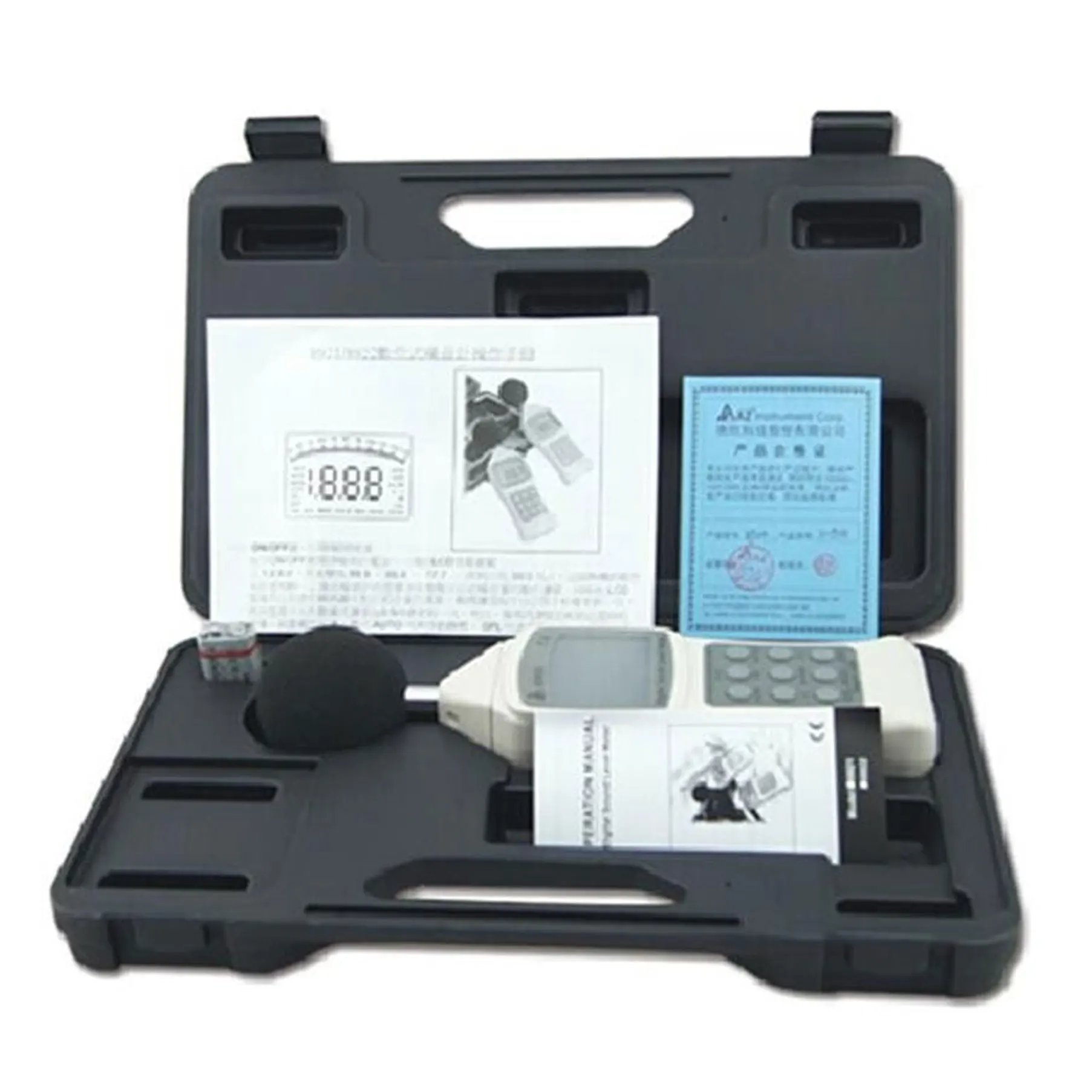 Sound Level Meter AZ8921 Digital Noise detector Decibel Sound Test Meter USB Interface LCD display 6