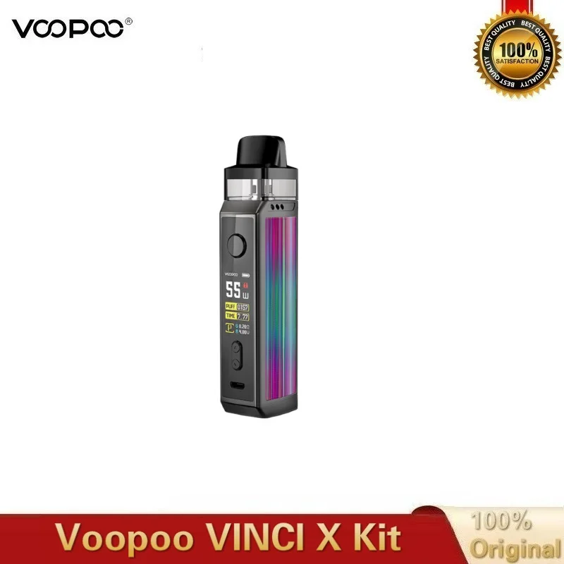 Оригинальный набор Voopoo Vinci X Pod емкость 5 мл катушек выпуск 70 Вт питание от одной