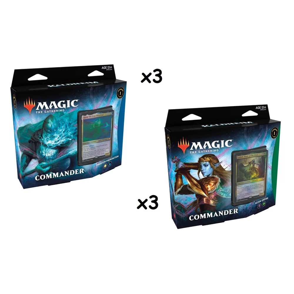MTG: 6 колод Commander Deck издания