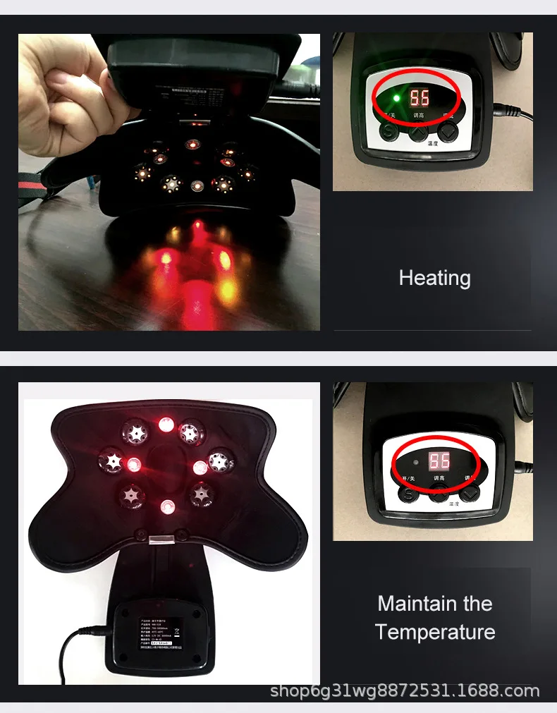 KNEE MASSAGER WITH HEAT