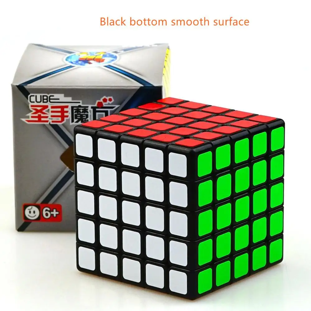 Красный Shengshou Legend 5X5X5 5-слойный магический куб профессиональный конкурс Головоломка Куб скоростной твист куб S Развивающая игрушка для ребенка - Цвет: Красный