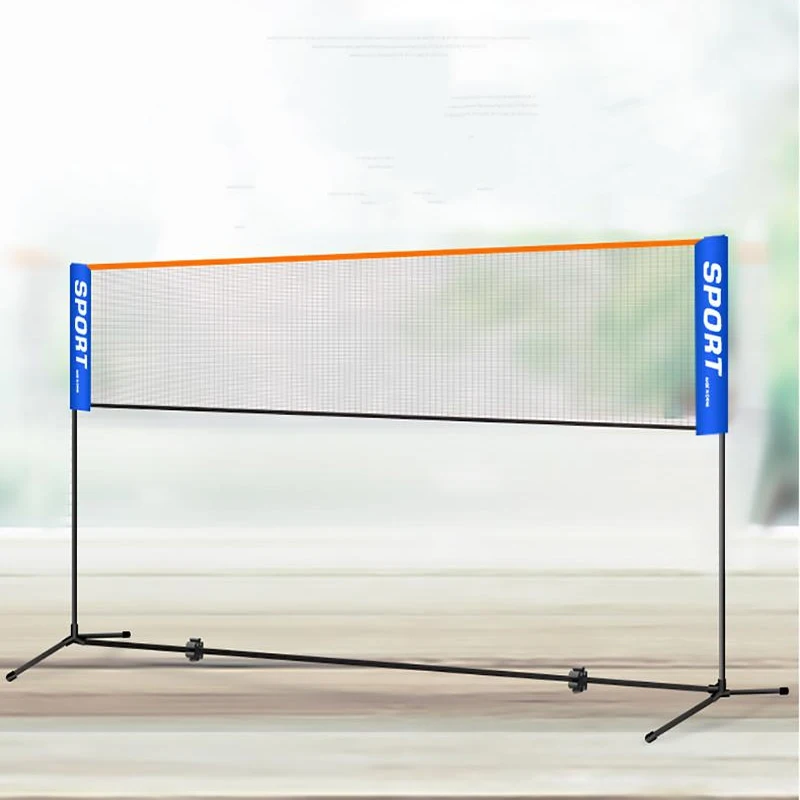 Standard Badminton Net Portable Outdoor Sports Professional Training Square Mesh 